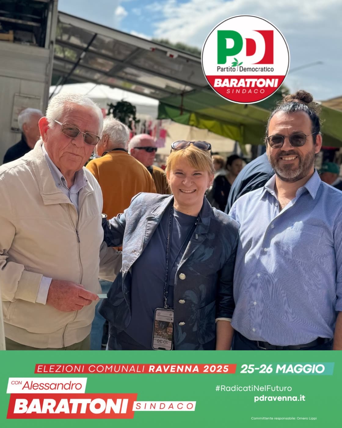 Post social brandizzato della campagna elettorale di Igor Bombardi