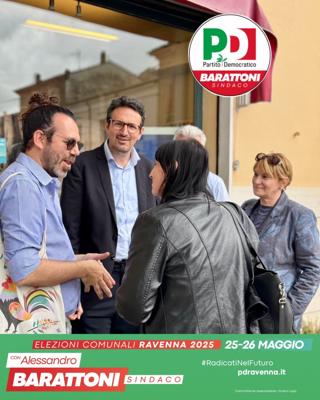 Post social brandizzato della campagna elettorale di Igor Bombardi